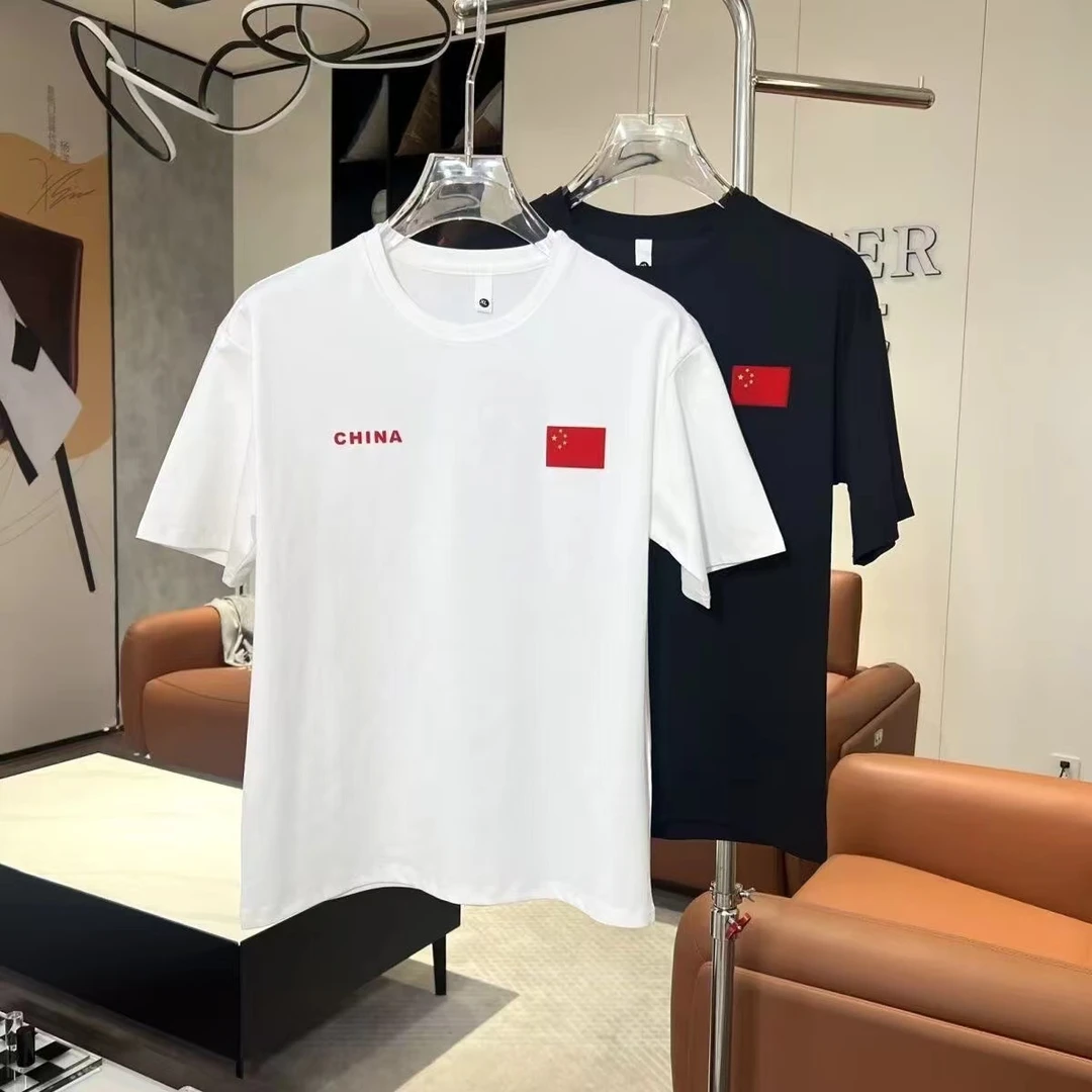 【一折粉丝福利】情侣款新款男士女士透气速干时尚百搭印花短袖T恤