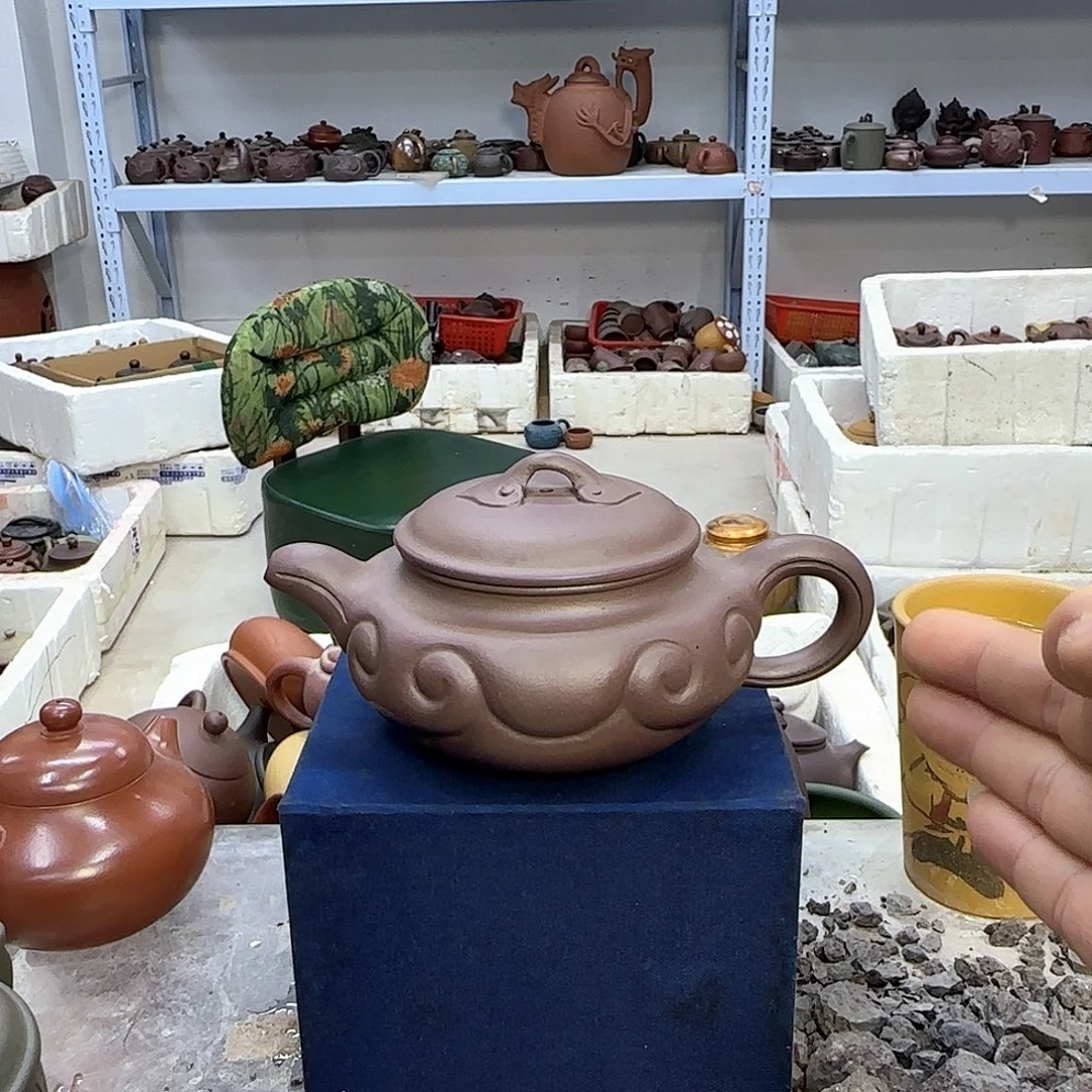 紫砂茶壶宜兴紫砂壶瑕疵处理