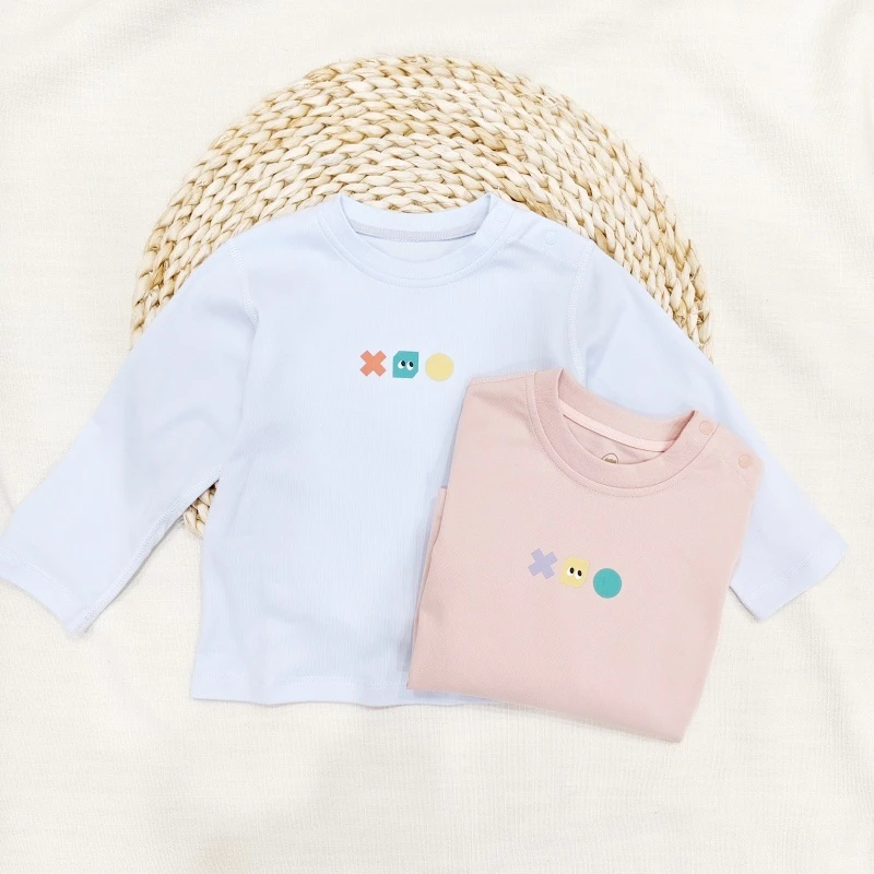 米乐熊儿童【纯棉】X长袖T恤5120