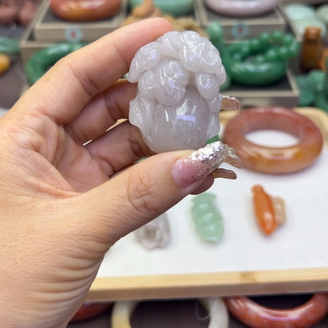 未镶嵌手镯石英岩玉小*子