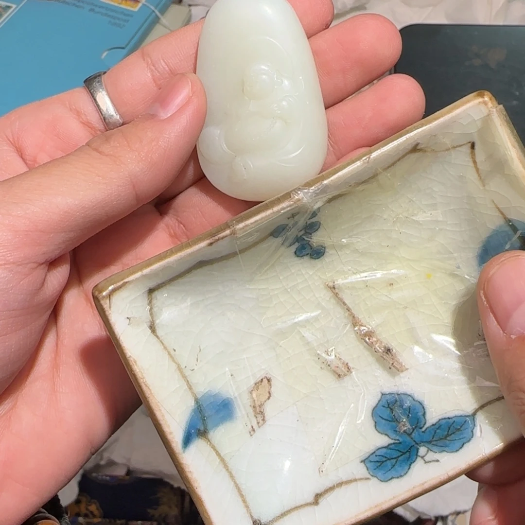 陶瓷孤品单件车里拍