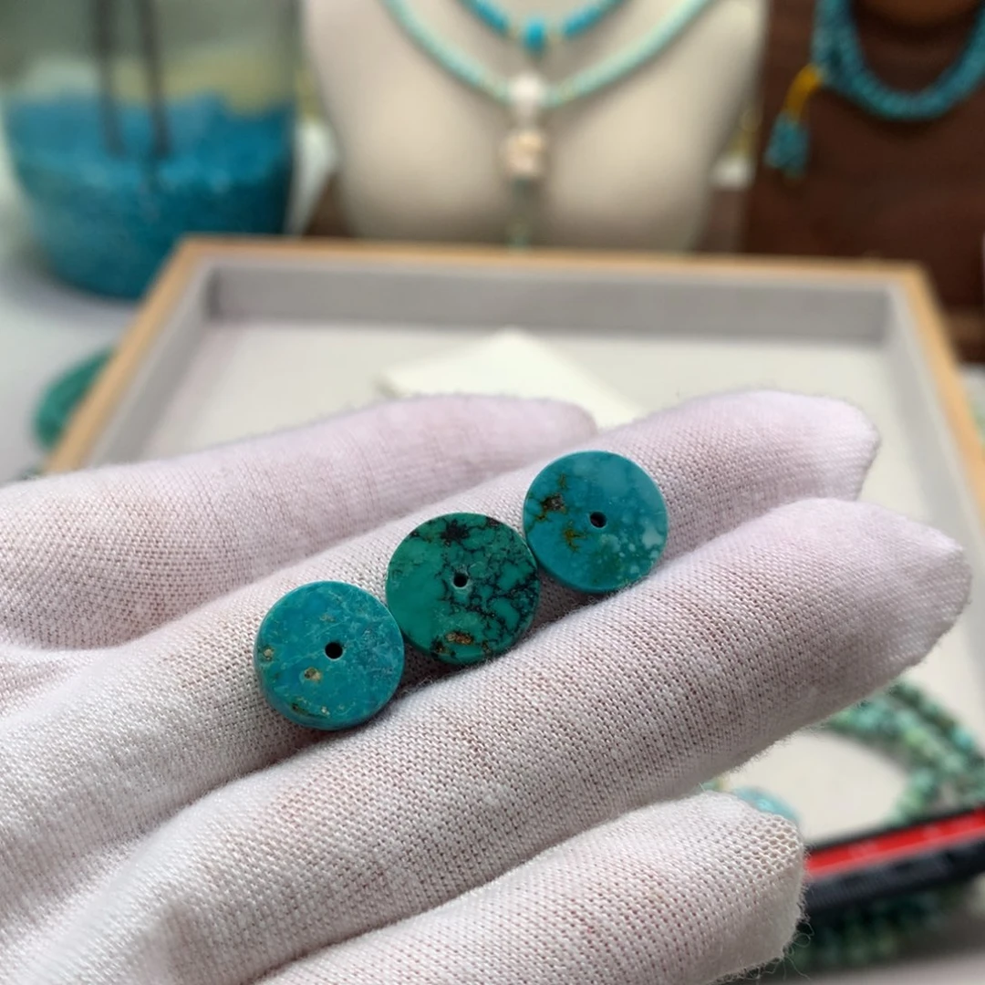绿松石未镶嵌配饰
