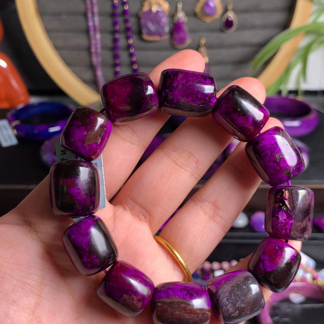 苏纪石（舒俱来）未镶嵌手链