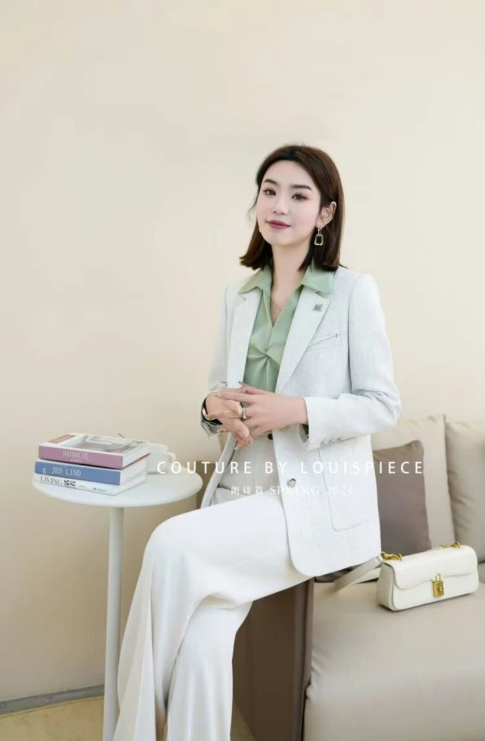 S370【专属】高品质专柜品牌西装领西服外套RS-LS25A017