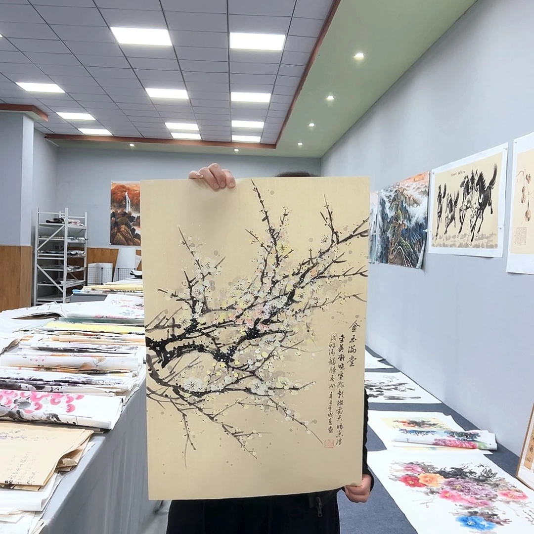 国画国画作品纯手字画