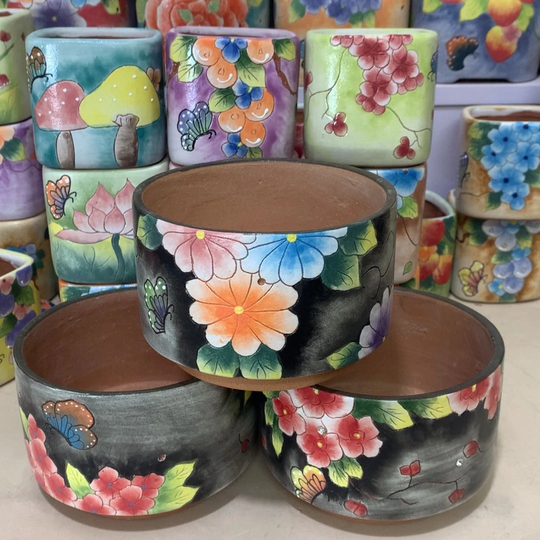 福利正品红陶花盆