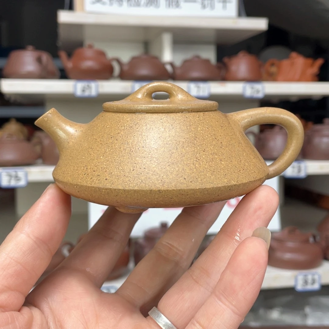 紫砂茶壶本山段全手工170毫升轻薄胎