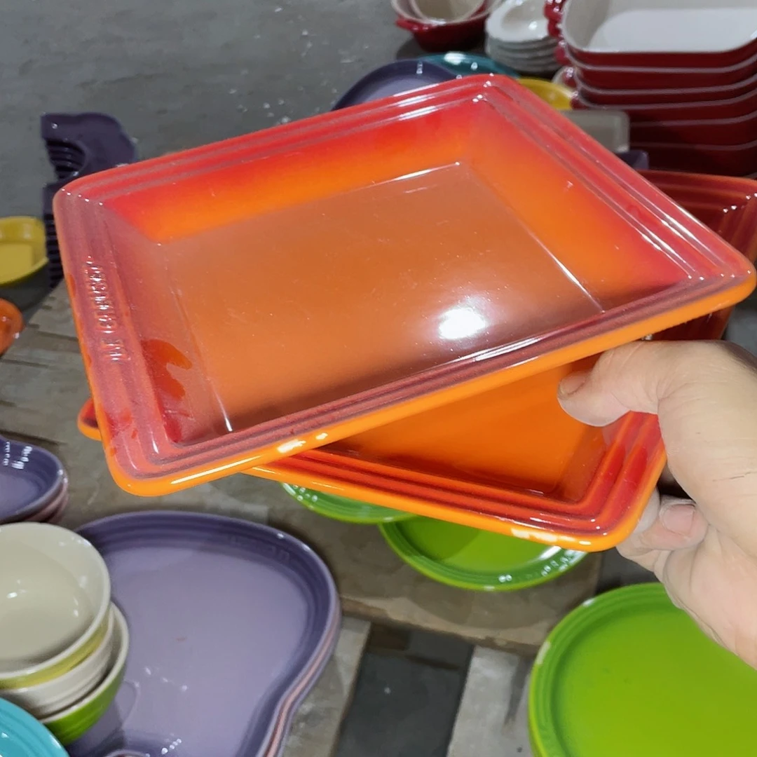 瓷片微瑕陶瓷餐具家用 瑕疵明显