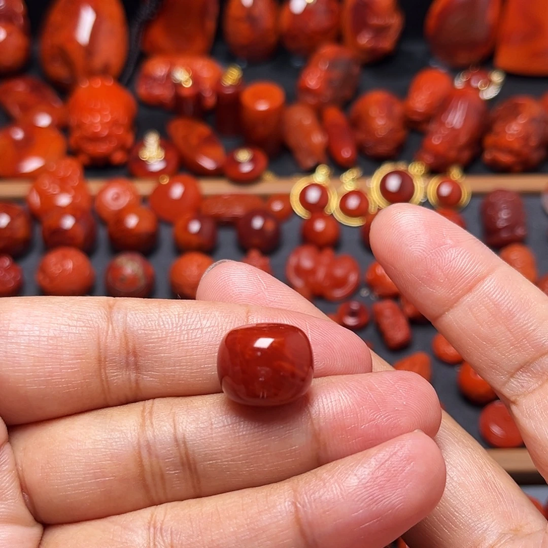 用***8南红玛瑙未镶嵌配饰15