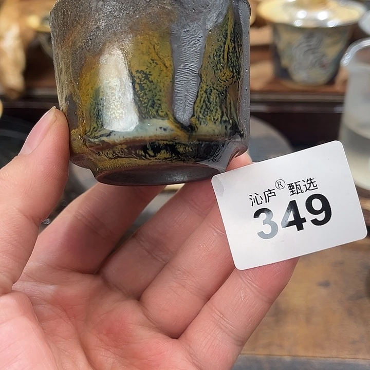 沁庐柴窑古法柴烧全手工茶具