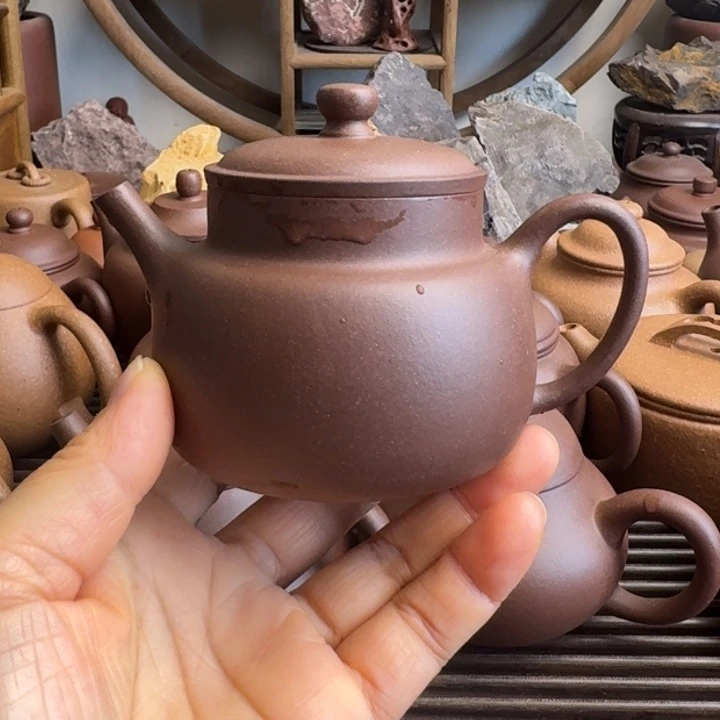 茶壶紫砂200cc言心嫩底槽清