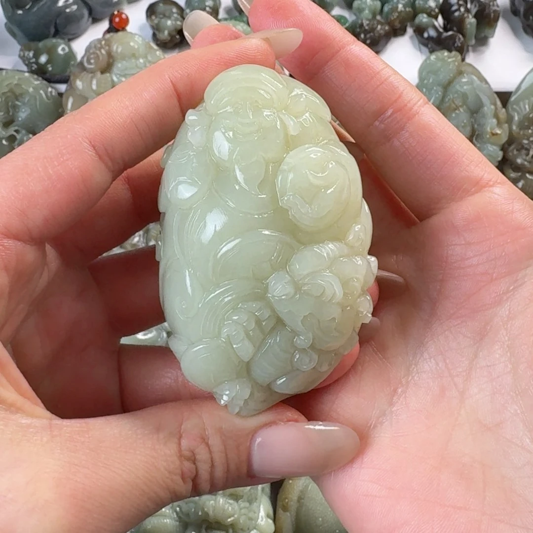 未镶嵌和田玉把件晚****