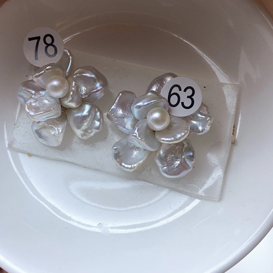 合金淡水珍珠吊坠水****冰