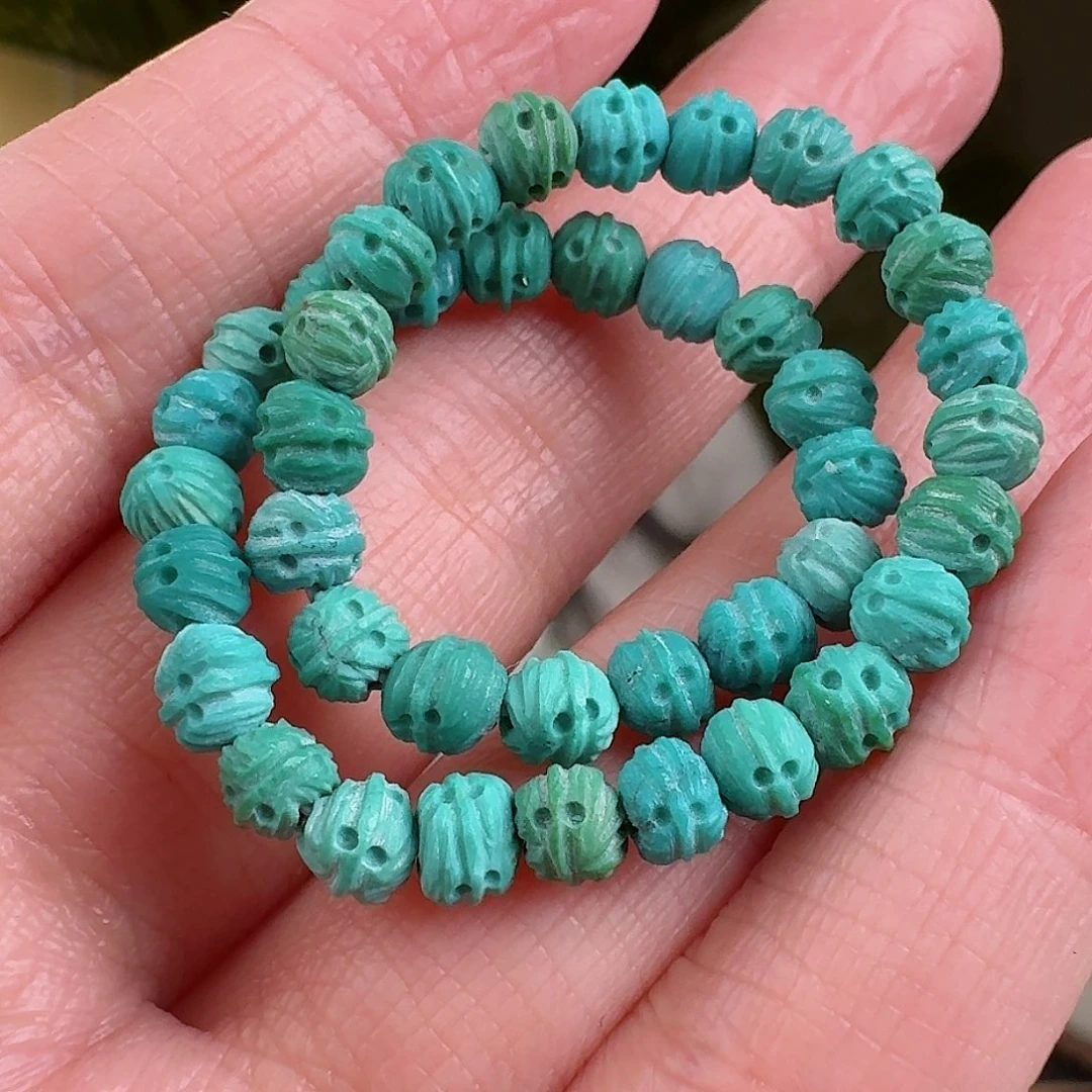 绿松石珠宝奇石未镶嵌