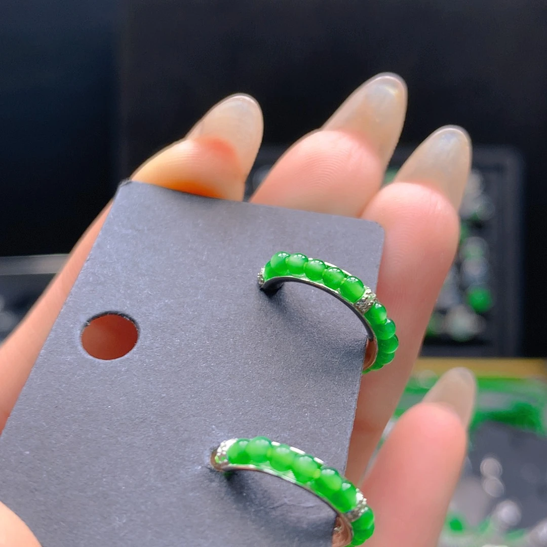 未镶嵌戒指翡翠天然翡翠