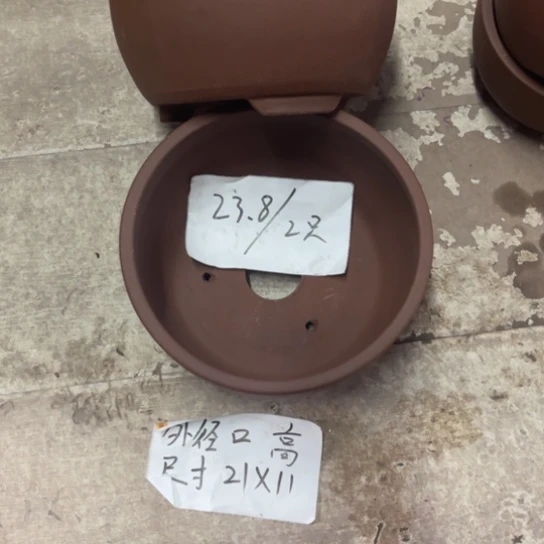 紫砂紫砂花盆 破损包赔