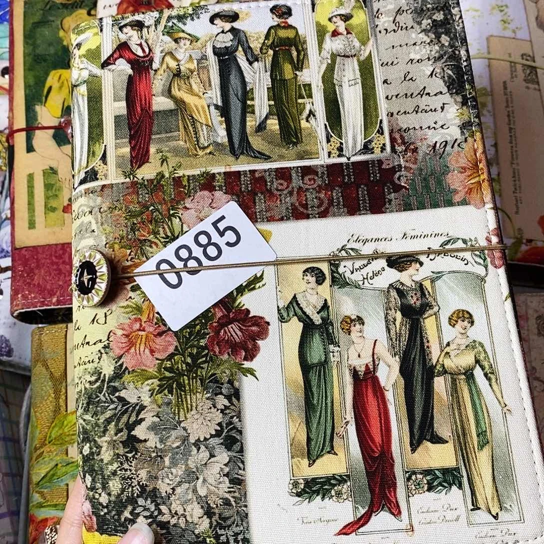 织绣A5 活页不加纸0885