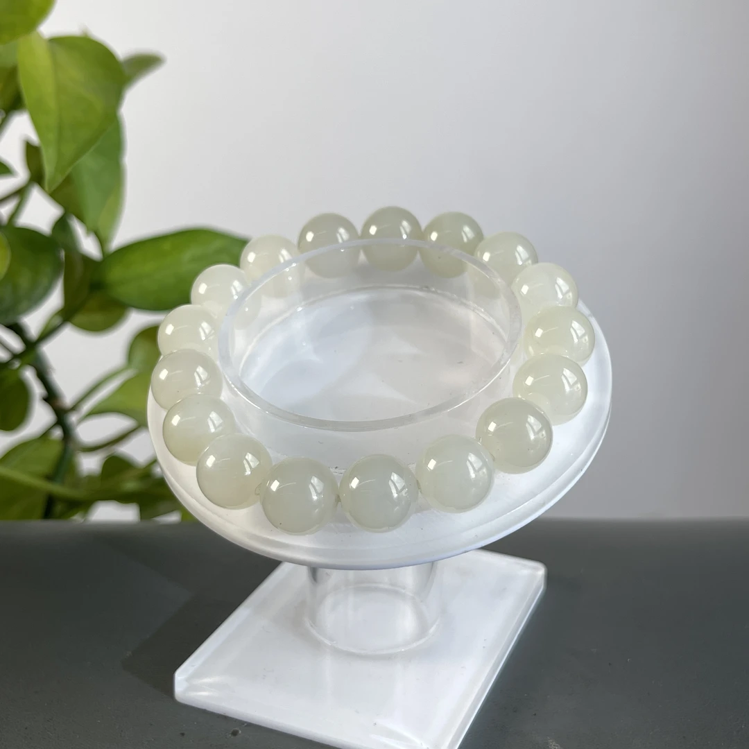 JCB03-42 和田玉-珠串