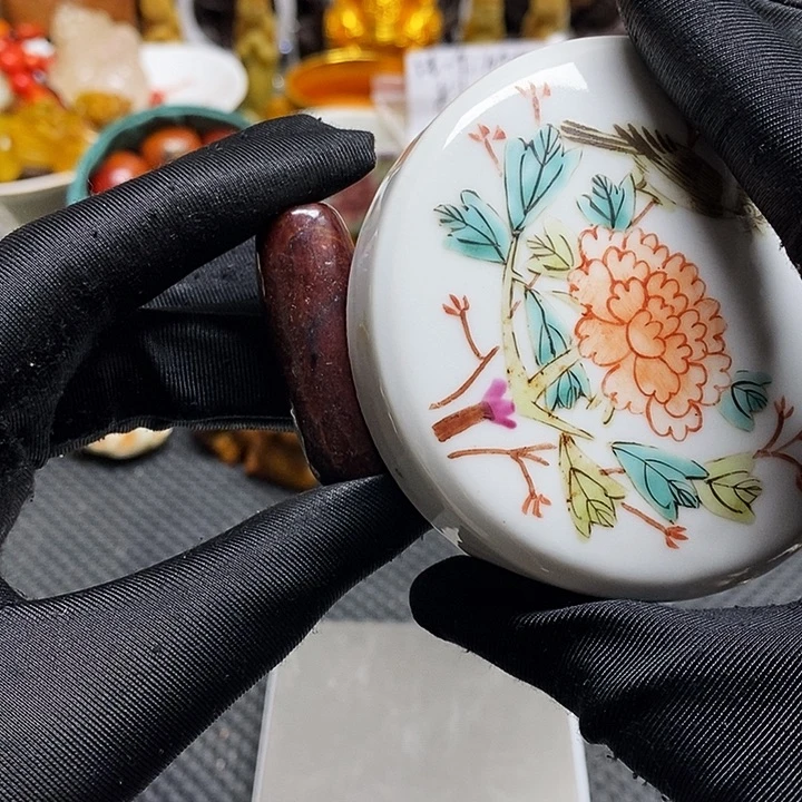 瓷片瓷片瓷器 摆件1个