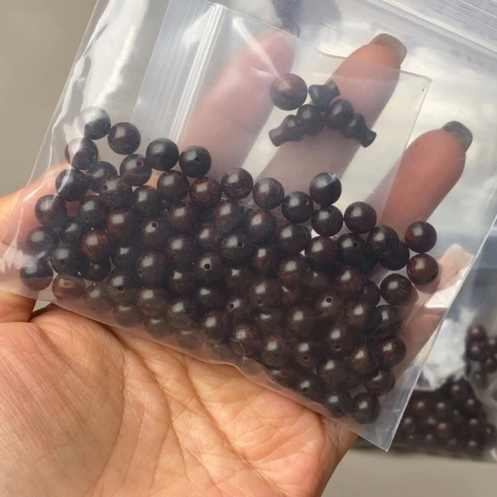 手串/手链小叶紫檀7㎜多圈自穿串颗颗保证瑕疵