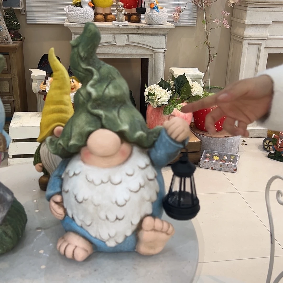 花园摆件红红火火