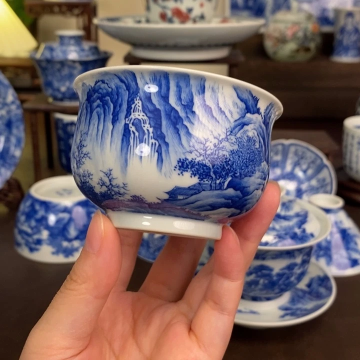 景德镇陶瓷手工手绘