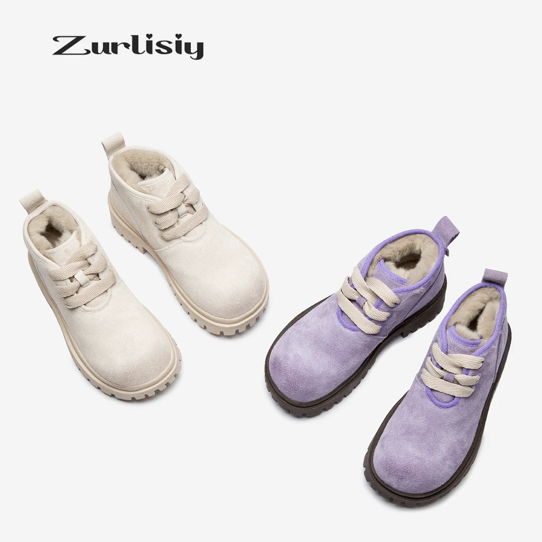 原创新品首发真皮棉靴2026年新款软底敲舒适防滑轻便女棉靴X8251