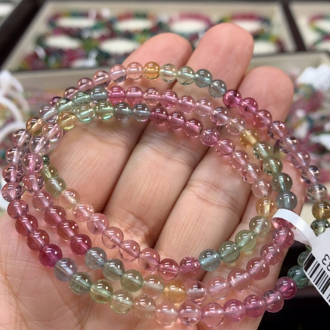手链碧玺未镶嵌5.2左右