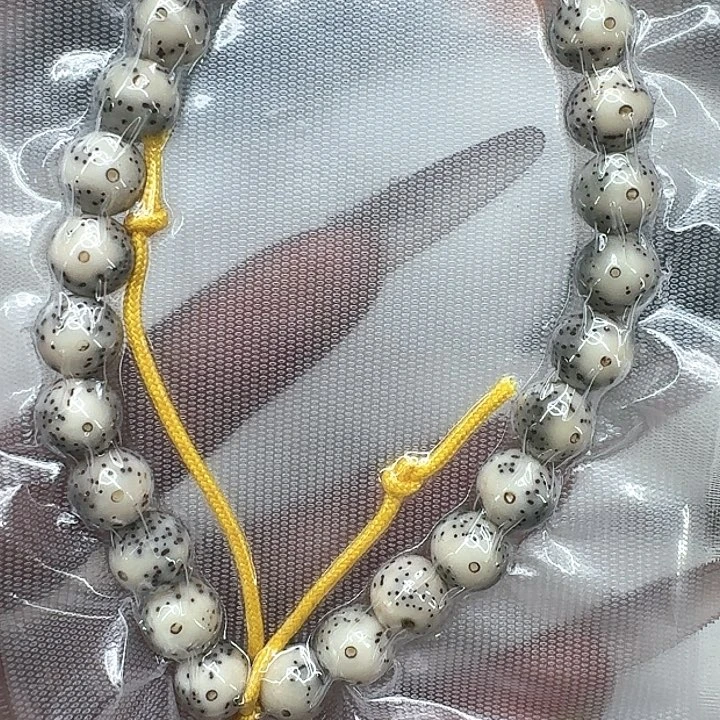 星月菩提手串397长老卡姿兰大眼睛星月菩提0.9圆手持