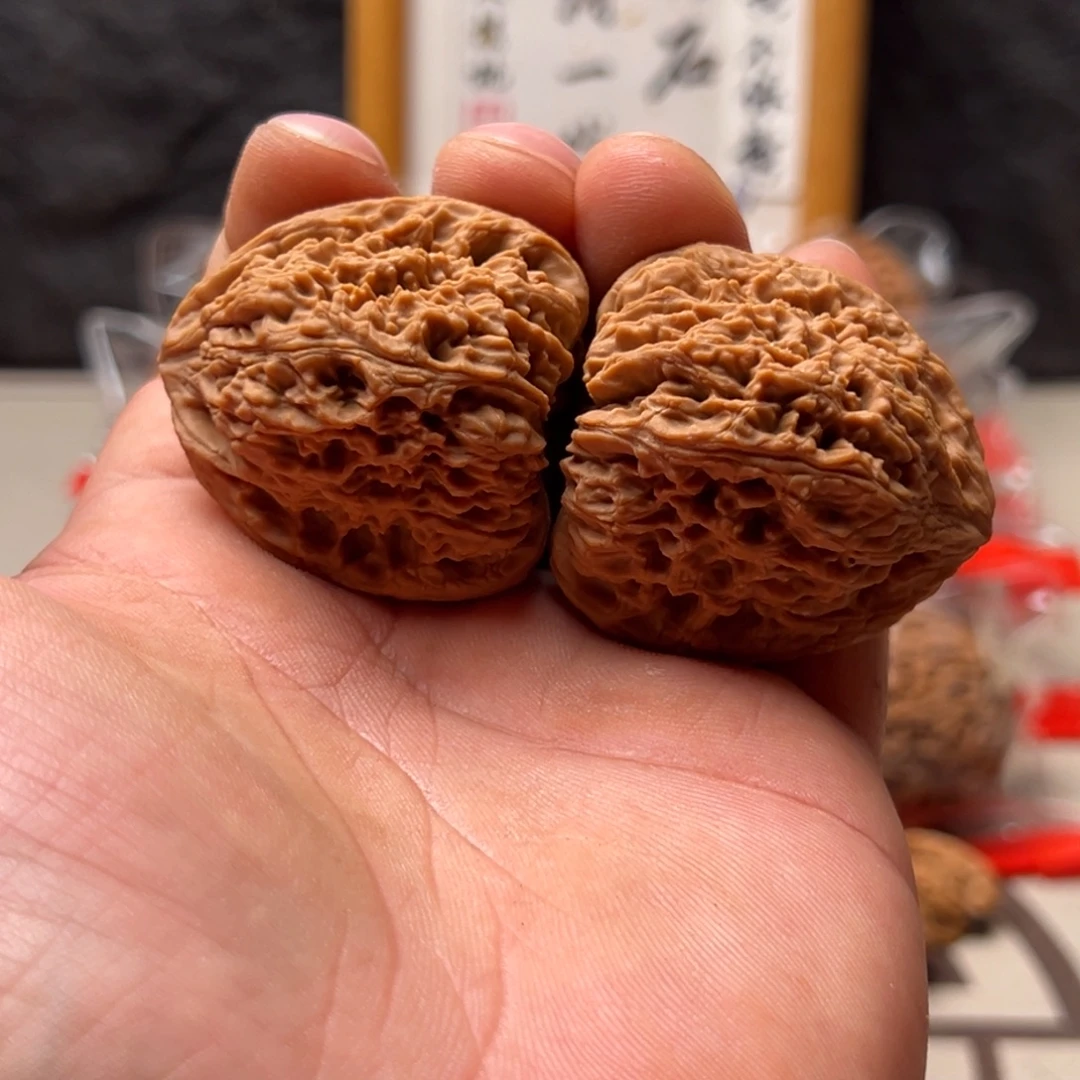 幸***的把件文玩核桃南疆40