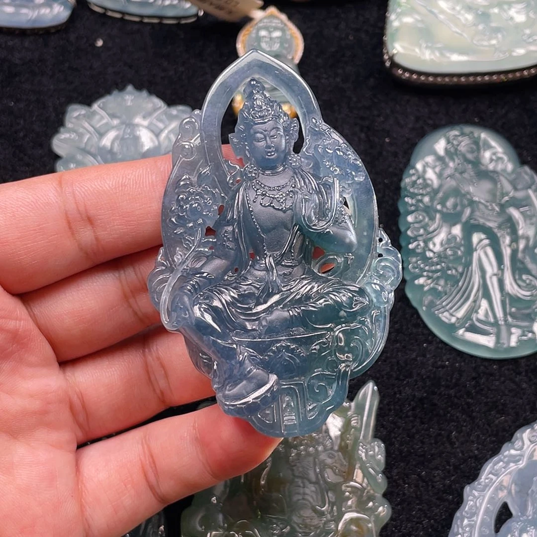 颈饰未镶嵌翡翠7，