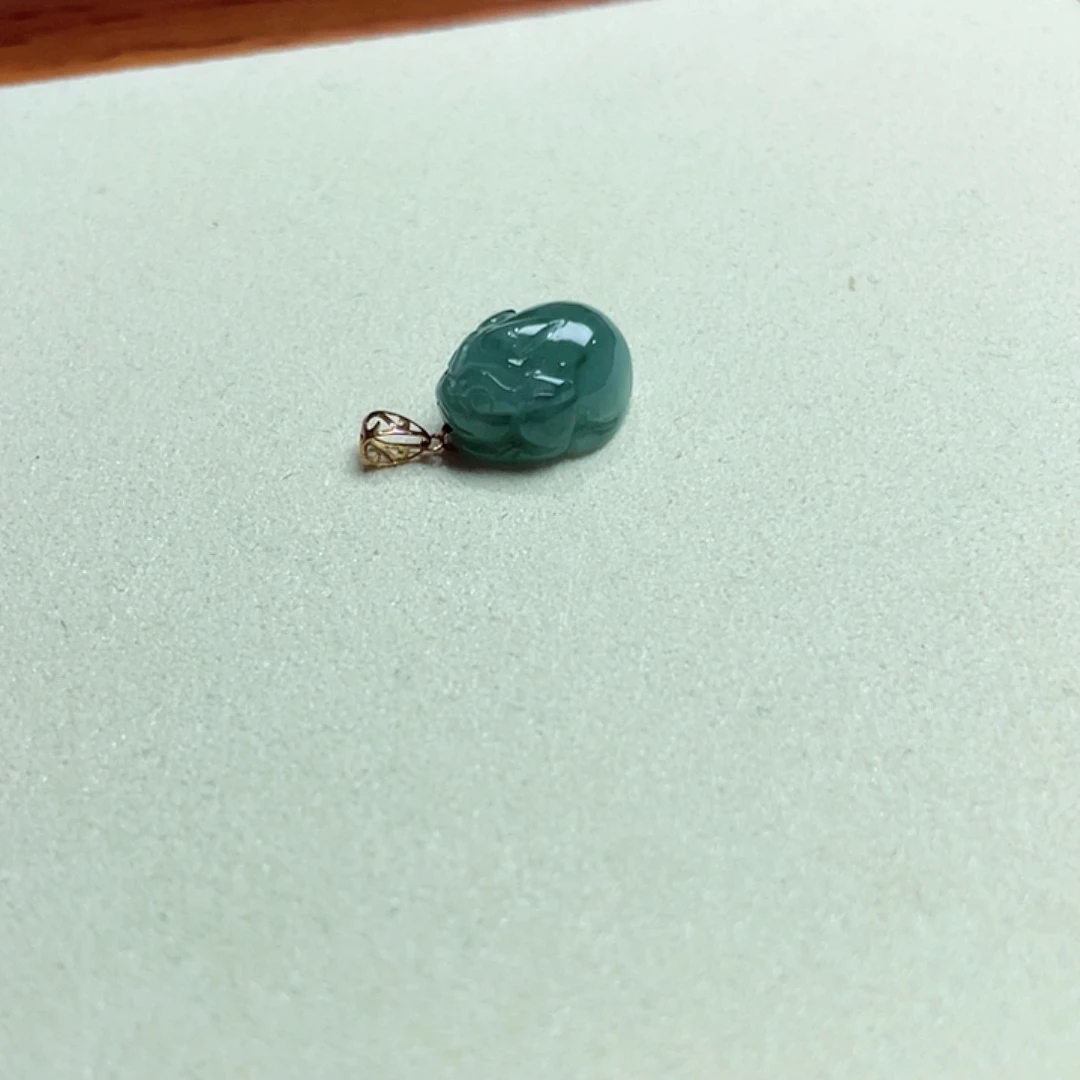 翡翠未镶嵌手链天然缅甸翡翠A货卡13.5-7.9