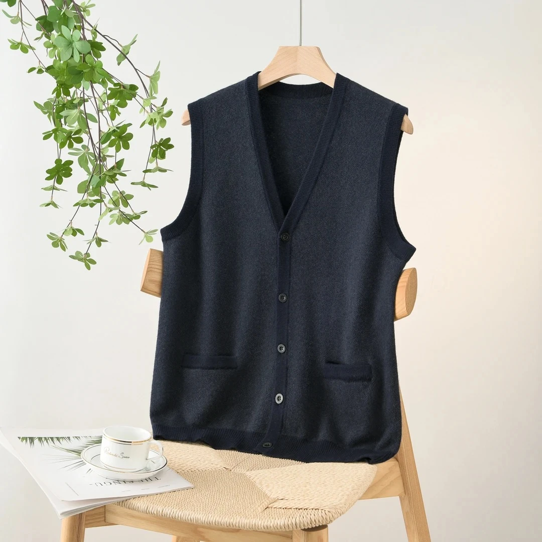 男士V领带兜马甲A-23106