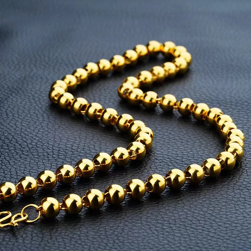 合金项链 【圆珠项链】2025新款霸气潮流时尚百搭气质款圆珠项链