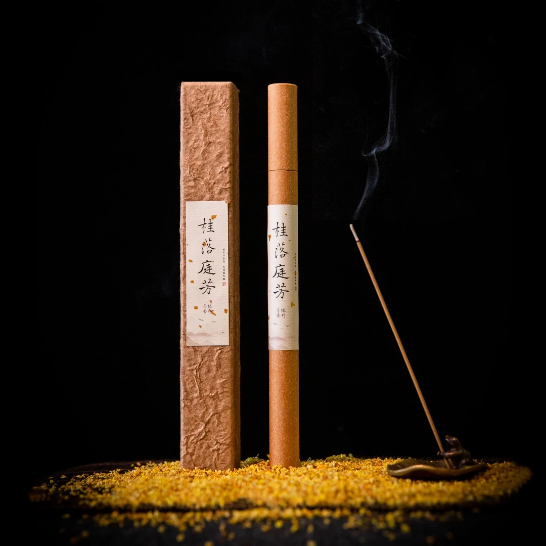 博元香舍【桂落庭芳线香】桂花香中式熏香燃香卧室香寝香