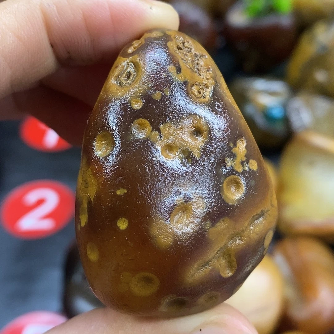 玛瑙/玉髓未镶嵌手把件