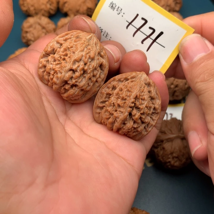 把件文玩核桃34百花山1771