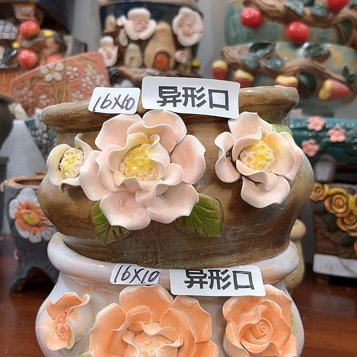 红陶粗陶花盆粗陶花盆