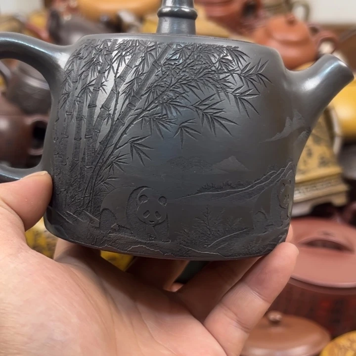 茶壶紫砂紫砂壶微瑕疵