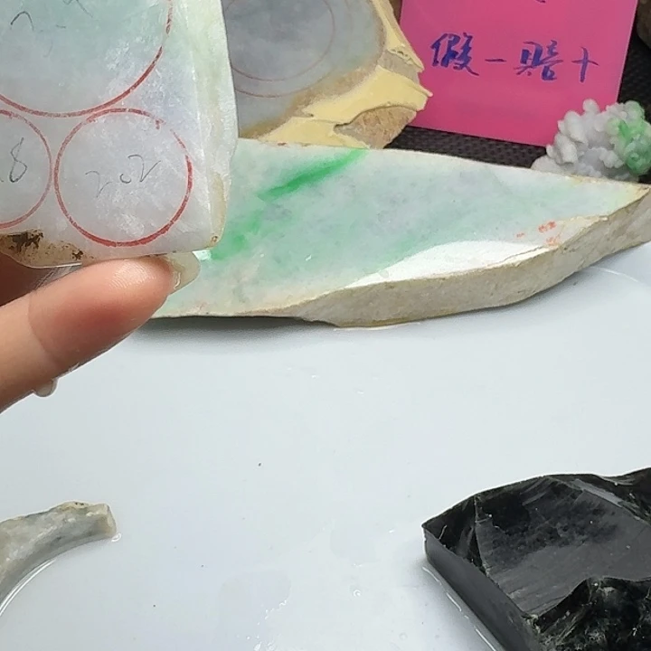 翡翠散珠缅甸翡翠