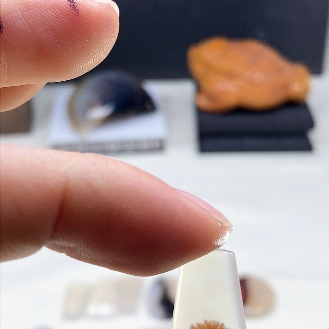 玛瑙/玉髓珠宝奇石未镶嵌森*子