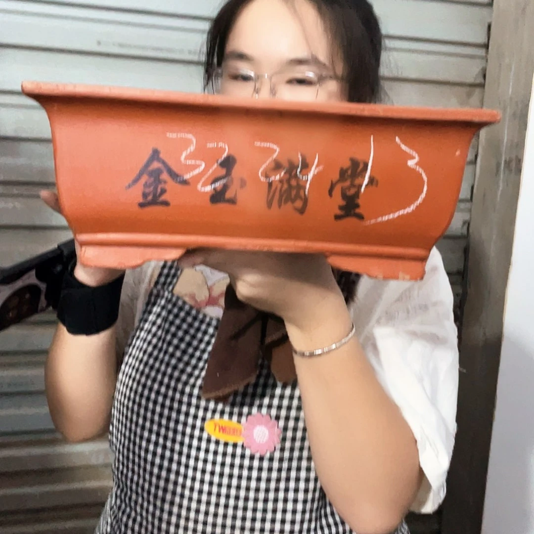 宜兴紫砂红马槽32