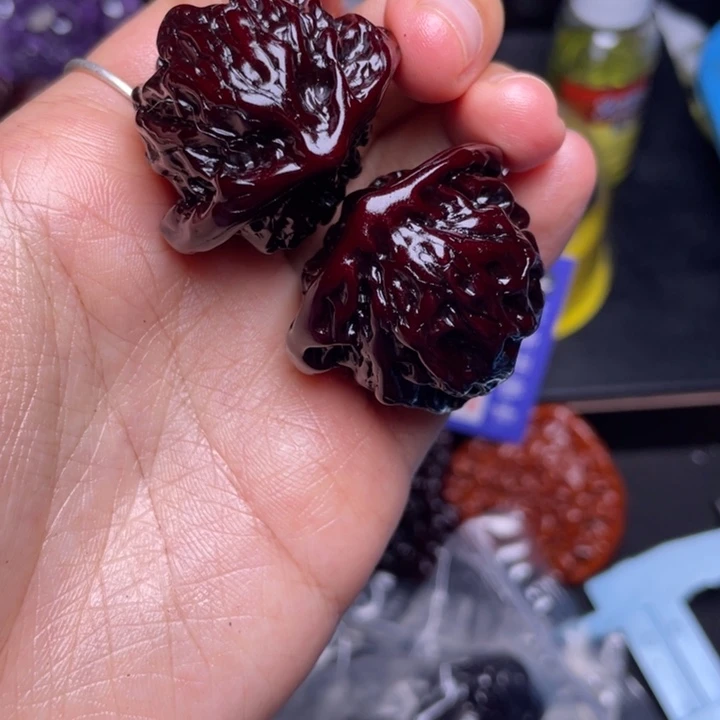 文玩核桃把件蛇头