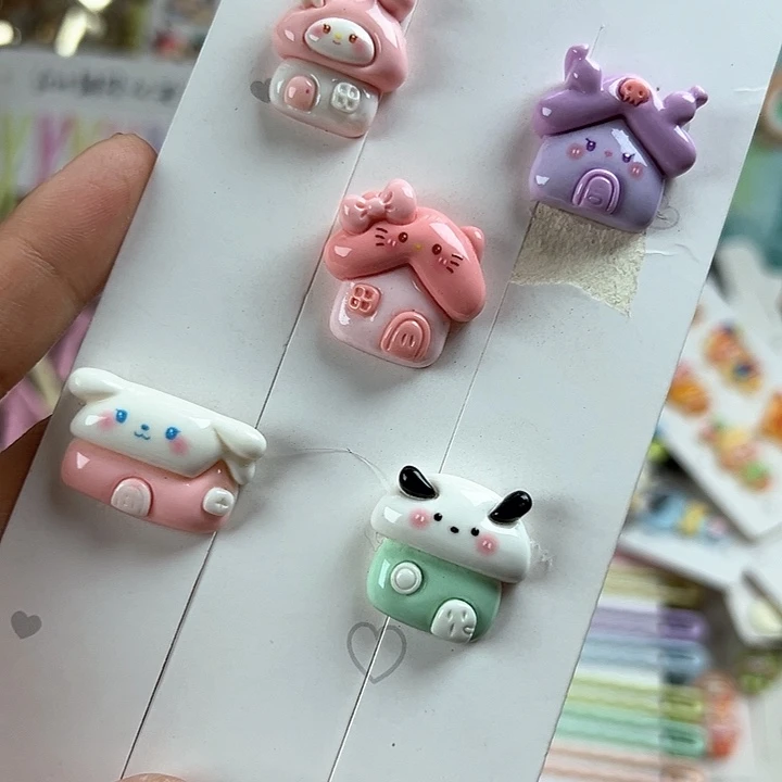 亮面小卡精家房子三丽欧100个