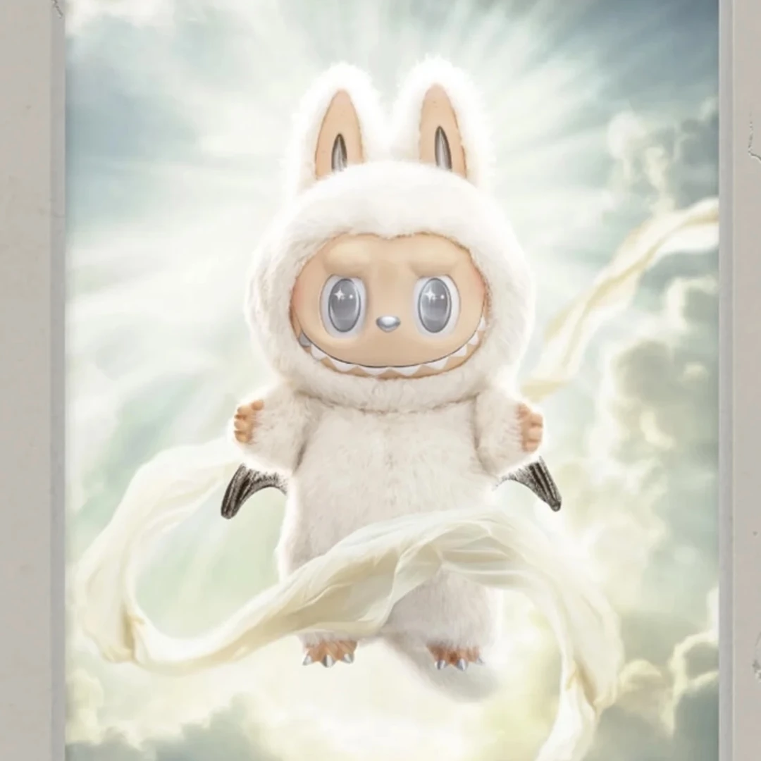 【全新未拆】泡泡玛特POPMART ZIMOMO阴晴天使 玩具 大天使