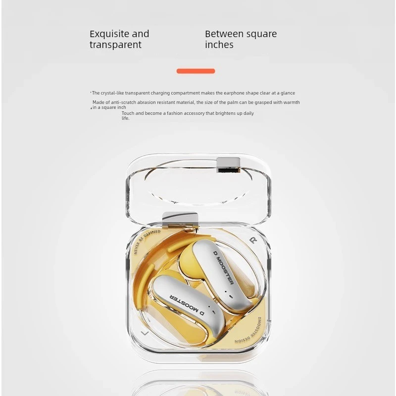 象鼻子运动AI智能翻译蓝牙耳机D78挂耳式无线运动超长续航2025款