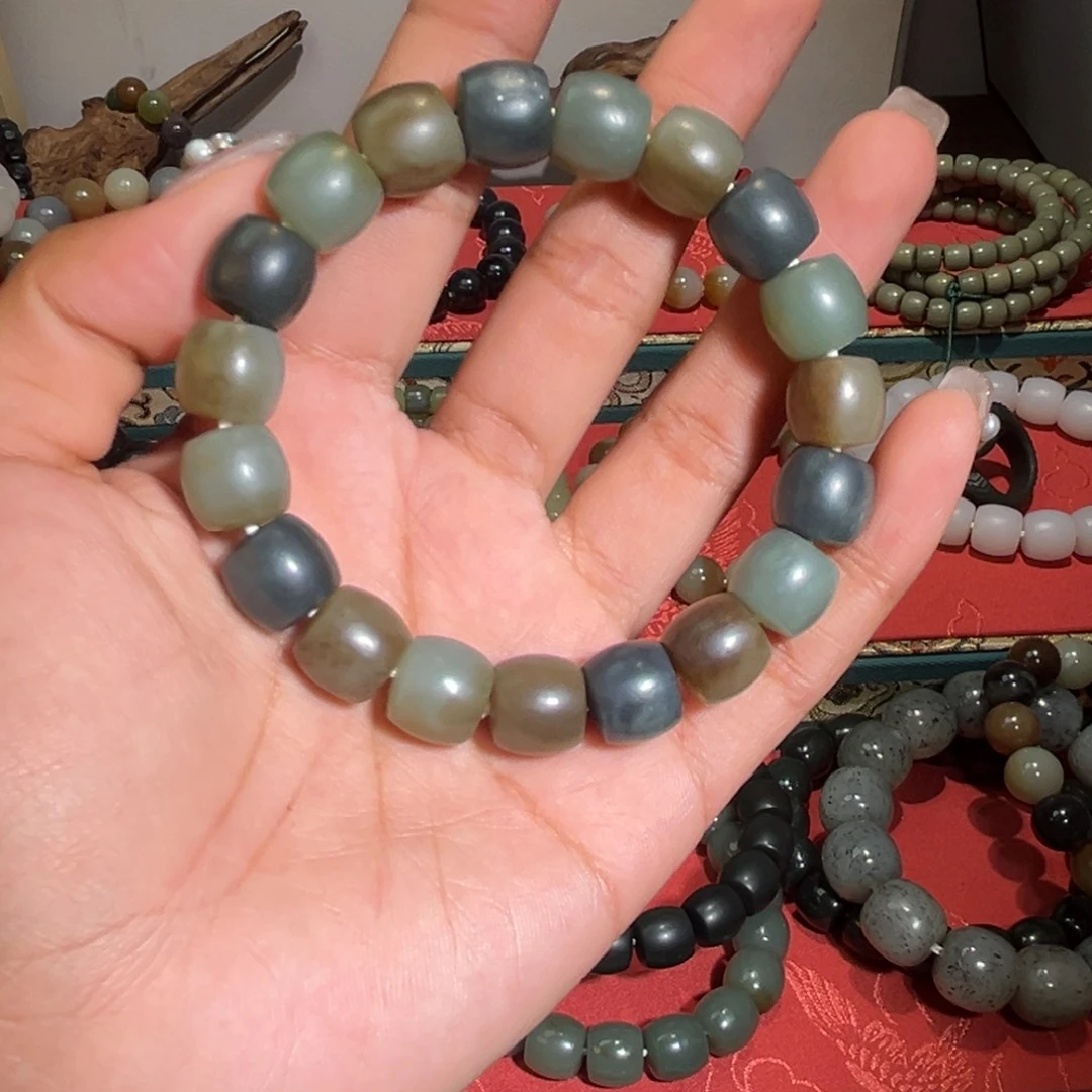 和田玉手链未镶嵌