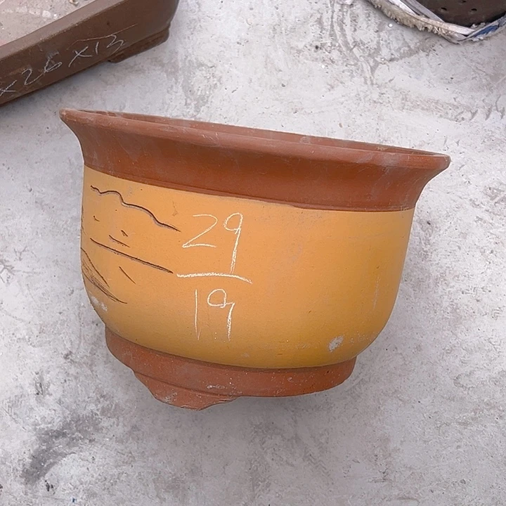 紫砂花盆特价清仓处理