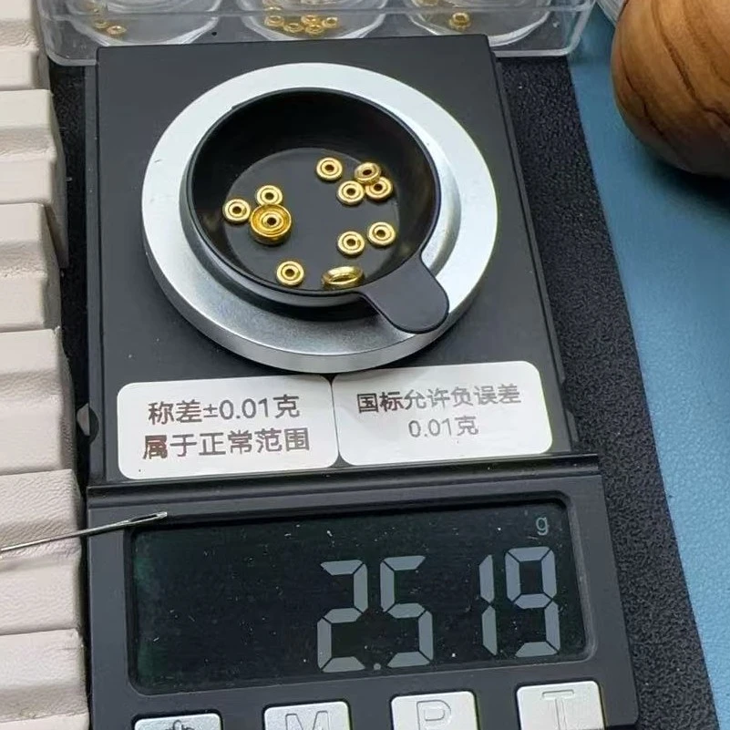 W足金黄金纯金车轮隔片厚隔片