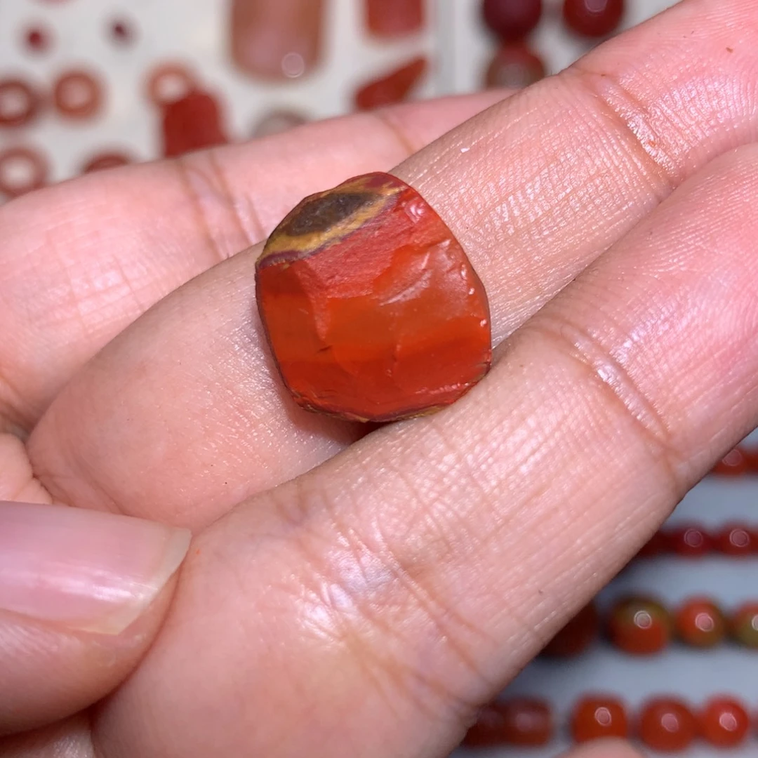 *****南红玛瑙药片12未镶嵌包浆